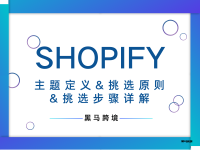 <八>Shopify主题定义&挑选原则&挑选步骤详解